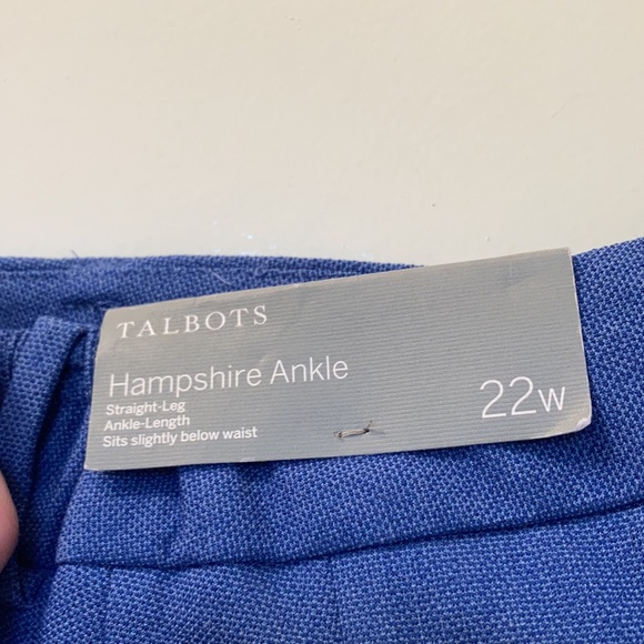 Talbots Hampshire Ankle Pant - Picture 3 of 4